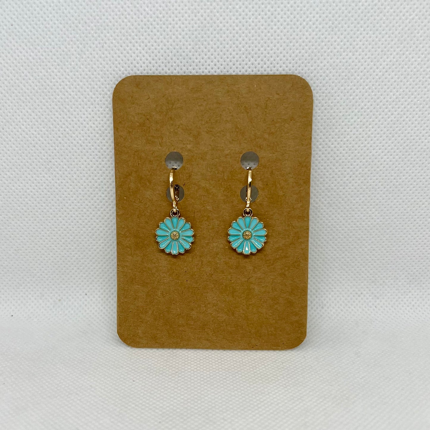 ‘Daisy’ Handmade Flower Earrings