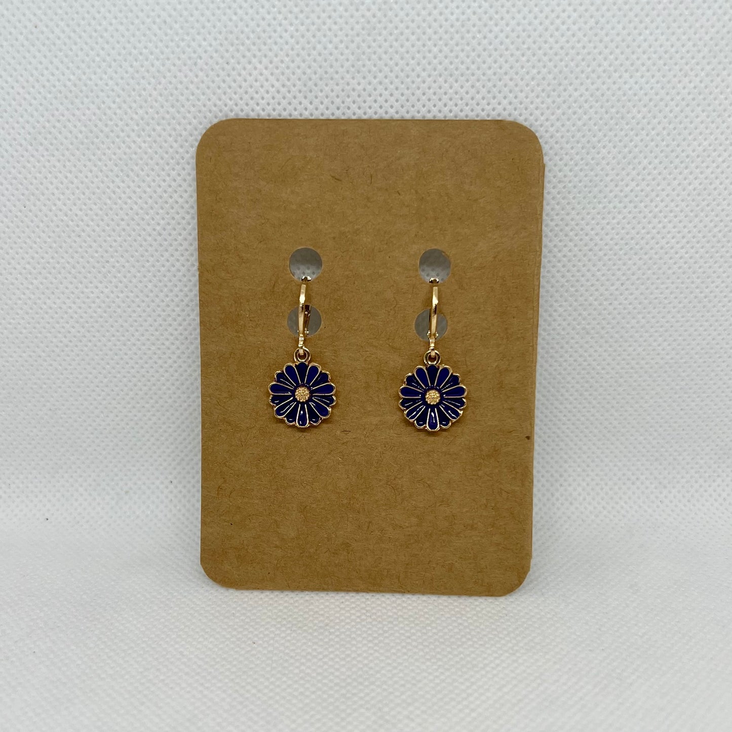 ‘Daisy’ Handmade Flower Earrings