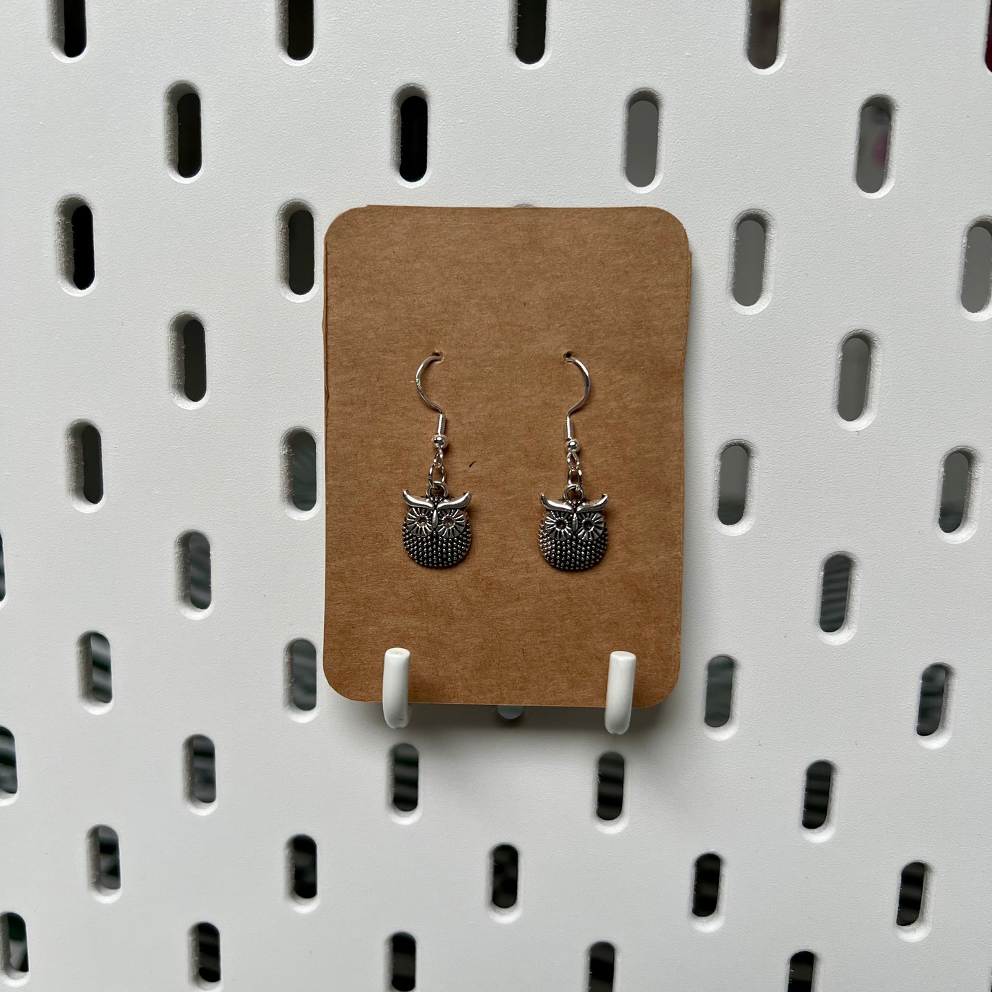 ‘Owl' Handmade Earrings