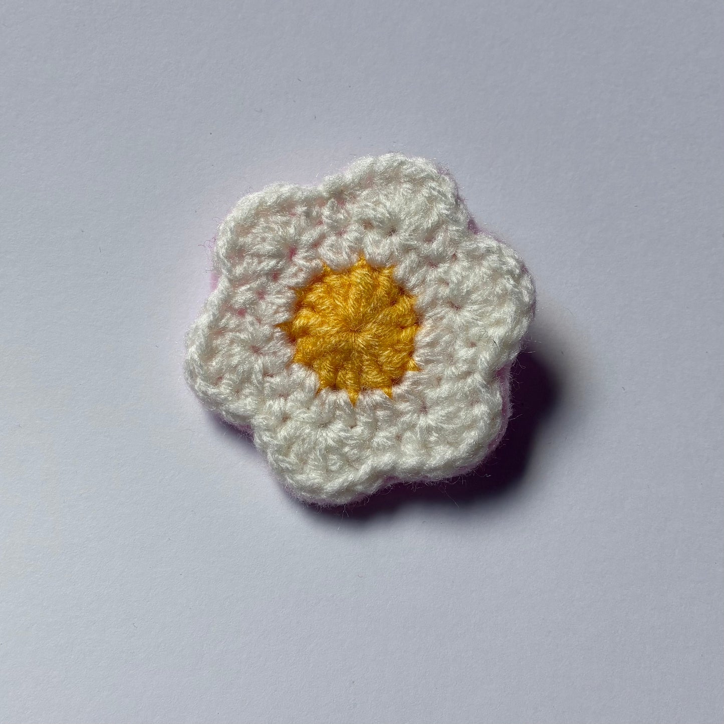 ‘Cosmos’ Crochet Flower Clip