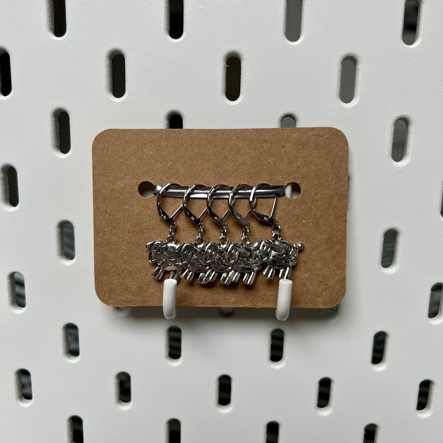 ‘Sheep' Handmade Stitch Marker Set