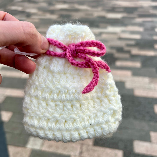 ‘Coquette’ Drawstring Pouch