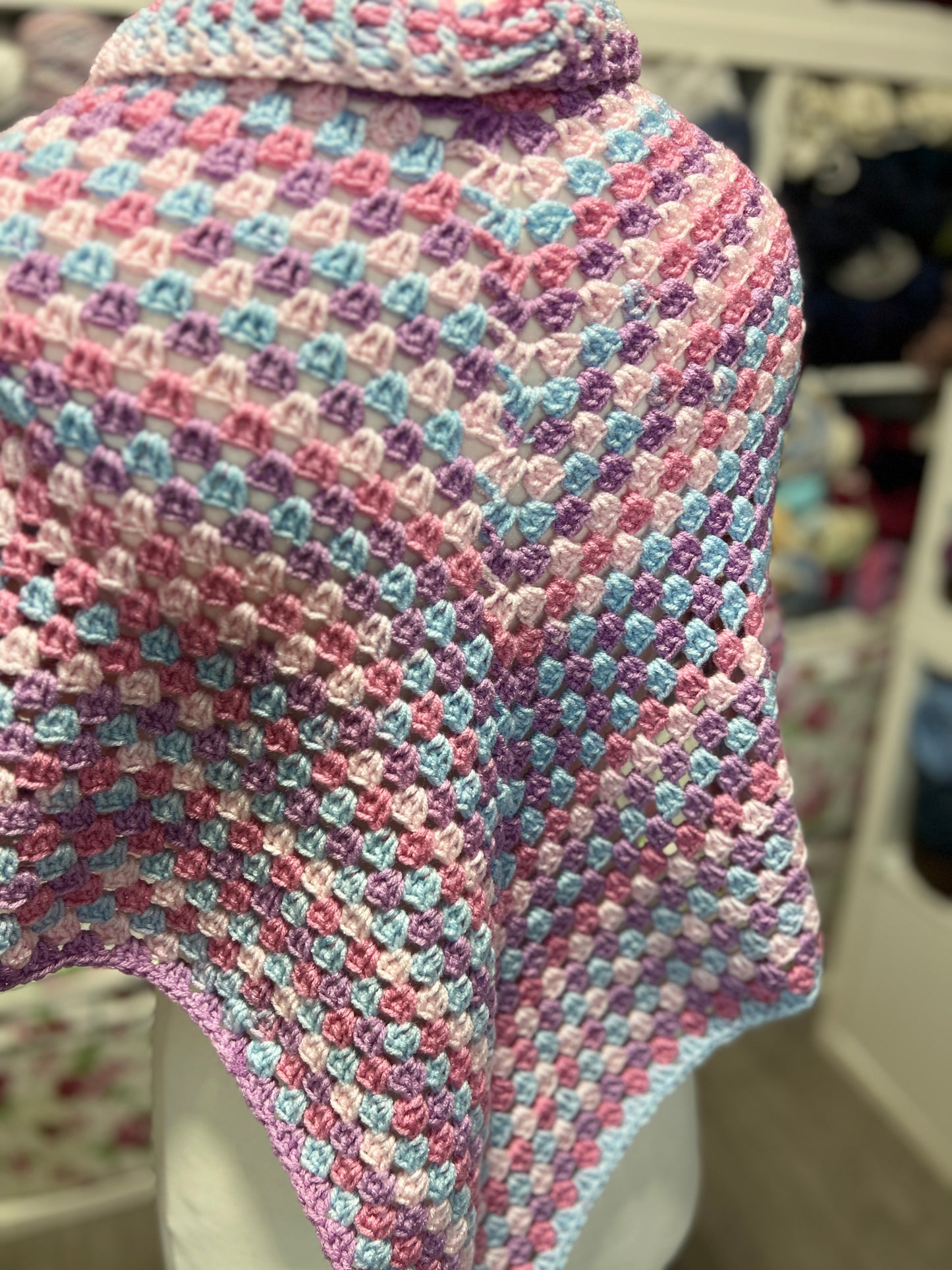 'Lily' Poncho - One Size - Carousel